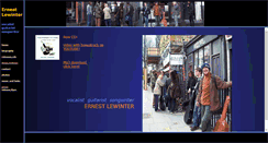 Desktop Screenshot of ernest-lewinter.de
